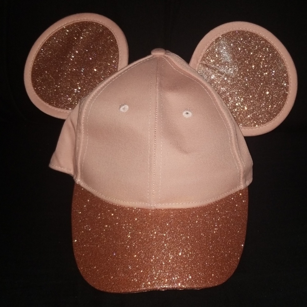 Cakeworthy Rose Gold/Pink Mickey Ear Hat